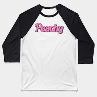 Peachy Baseball T-Shirt